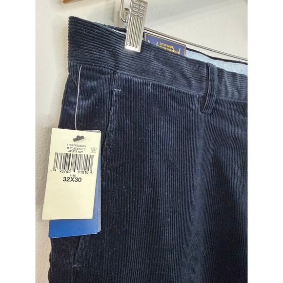 Polo Ralph Lauren Men's 32x30 Stretch Classic Fit Corduroy Pants Blue Preppy New - Picture 4 of 8